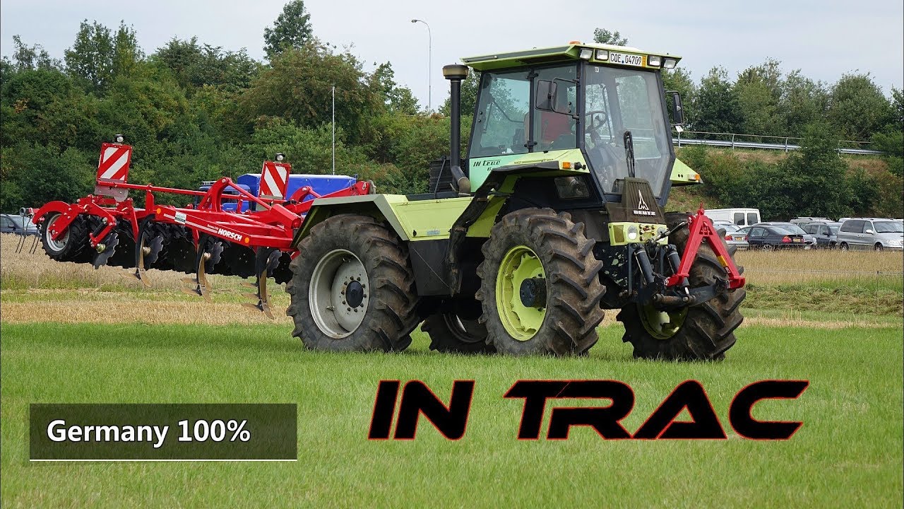 Deutz INTRAC Neulich auf dem Historischen Feldtag Nordhorn + Pflügen Todesfelde
