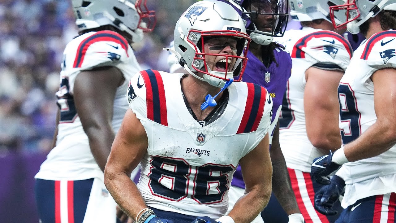 HIGHLIGHTS: Efton Chism III Makes Big Plays vs. Vikings | New England Patriots
