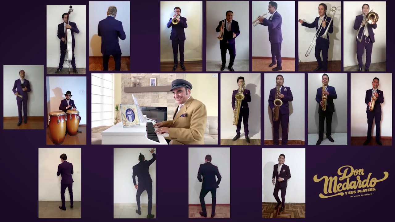 Don Medardo y sus Players - Mauricio Luzuriaga. Mosaico Casarme no -Solterito (live). #QuedateEnCasa