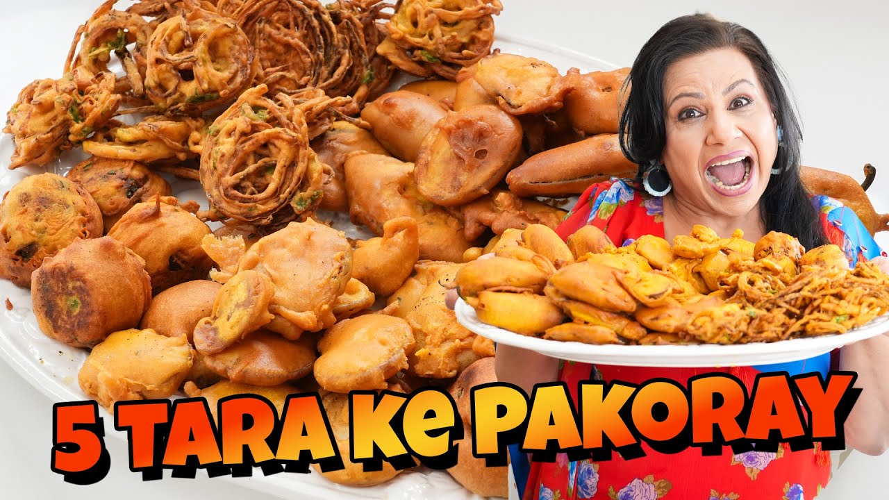 Ramazan aur Iftar ki Jaan! Paach Tara Ke Pakoray Recipe in Urdu Hindi - RKK