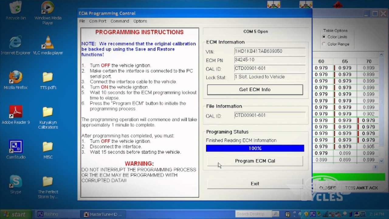 Use a TTS Master Tune to Flash the Factory ECU &bull; JPCYCLES.COM