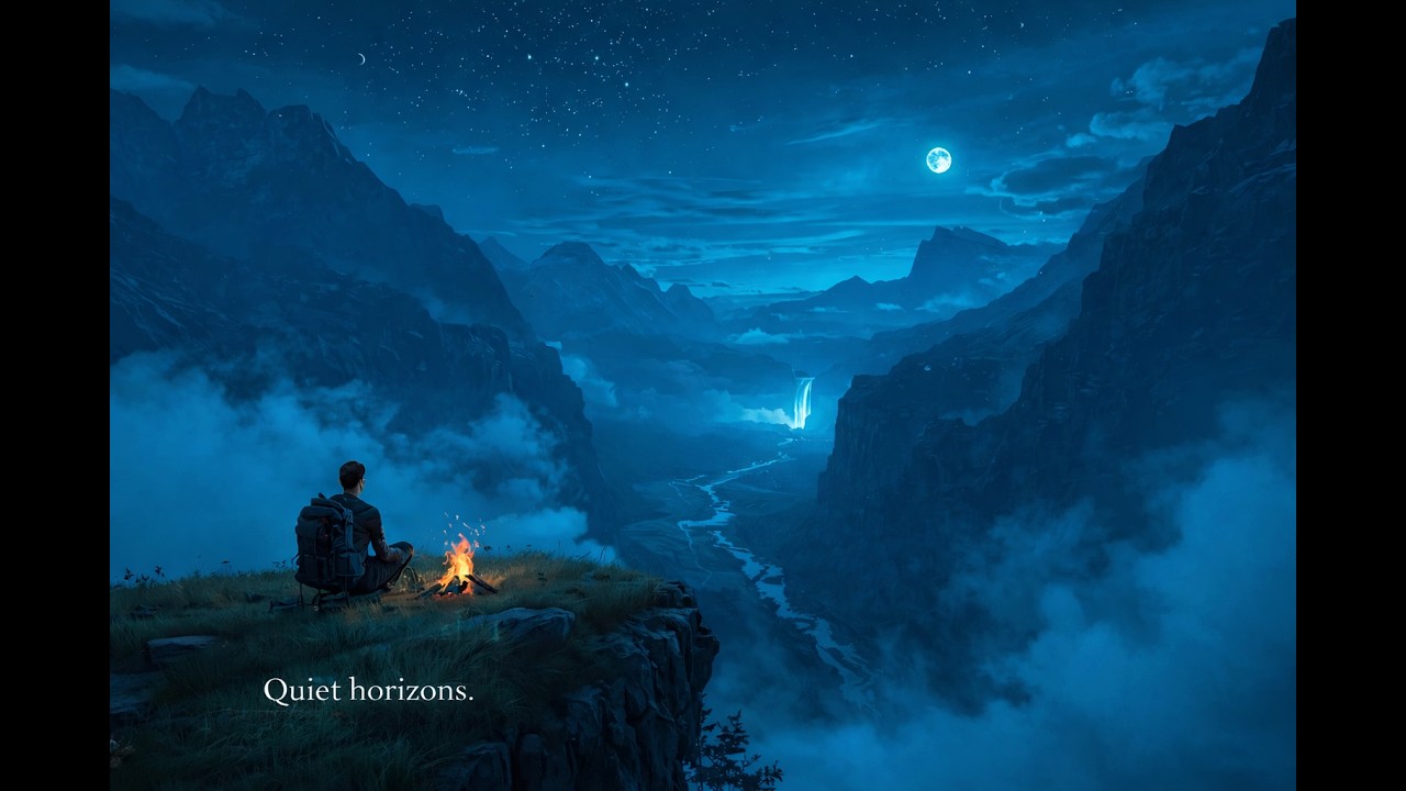 watching the stars until the pain fades.