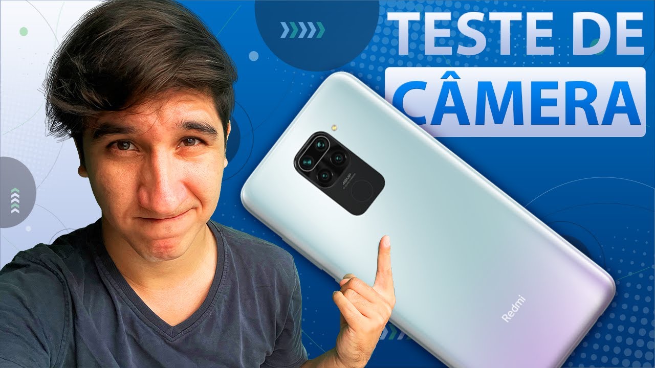 REDMI NOTE 9 - AS C&Acirc;MERAS S&Atilde;O BOAS? - TESTE DE C&Acirc;MERA!