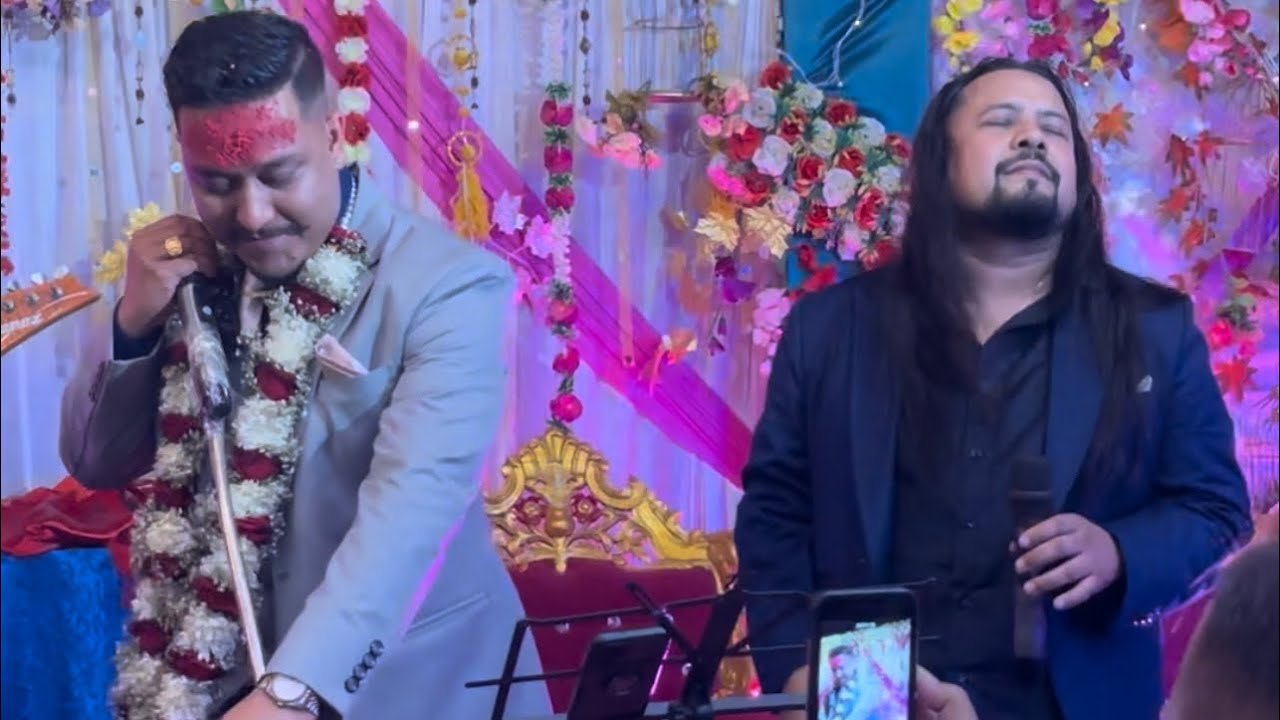AXIX BAND - Mero Prem - Live - Raw - Our Engagement - Function - Nepal.