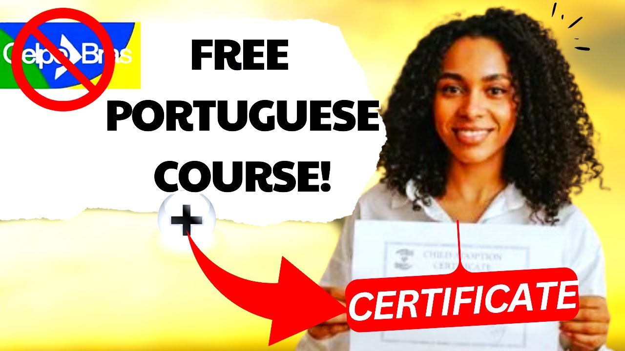 FREE PORTUGUESE COURSE WITH CERTIFICATE || OB VOCATIONAL COURSES