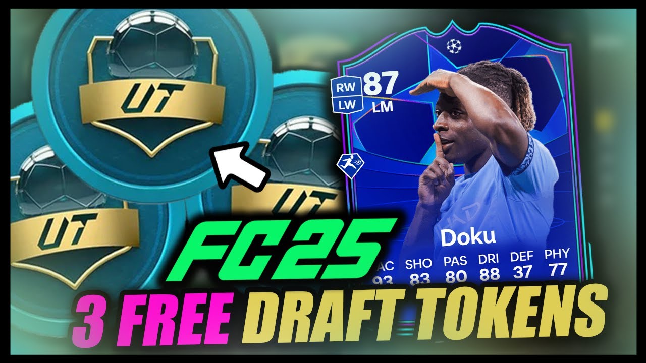 КАК ПОЛУЧИТЬ БЕСПЛАТНЫЕ ЖЕТОНЫ ДРИФТА В FC 25 Ultimate Team ✅ (ЛЕГКИЙ МЕТОД)