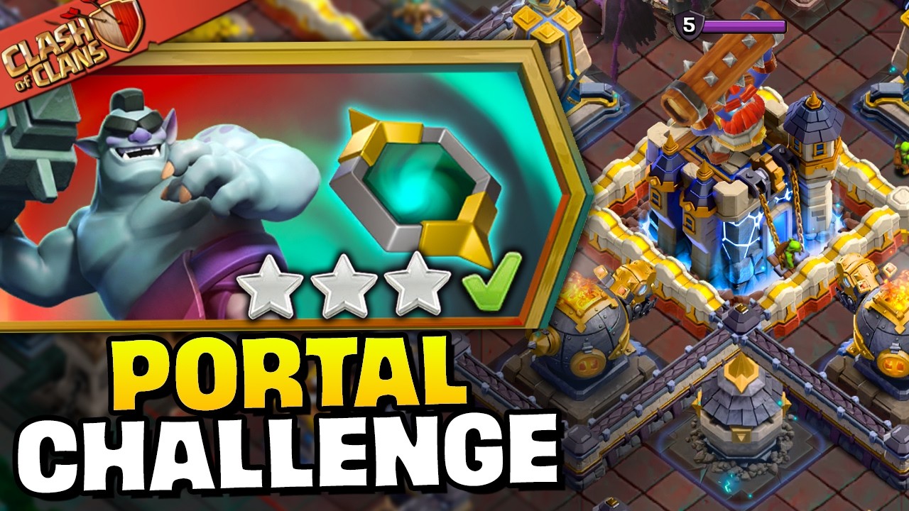 Easily 3 Star Portal Challenge in Clash of Clans