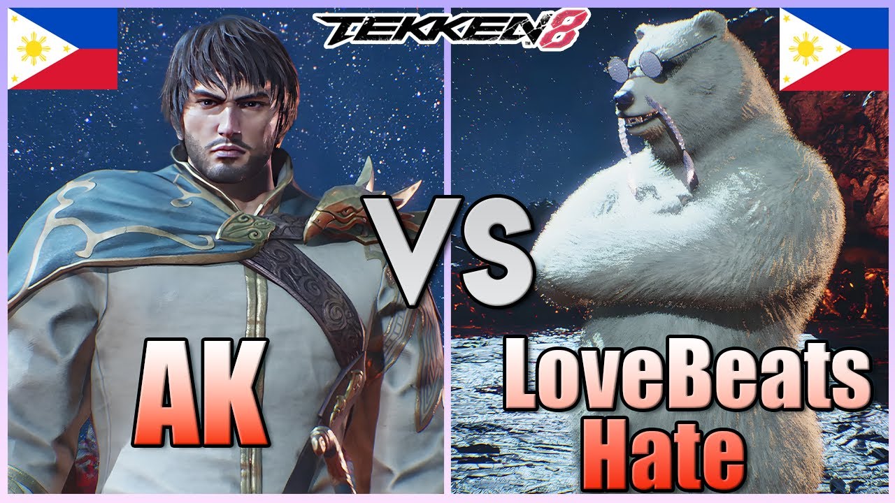 Tekken 8  ▰  AK (#1 Shaheen) Vs LoveBeatsHate (Kuma) ▰ Ranked Matches