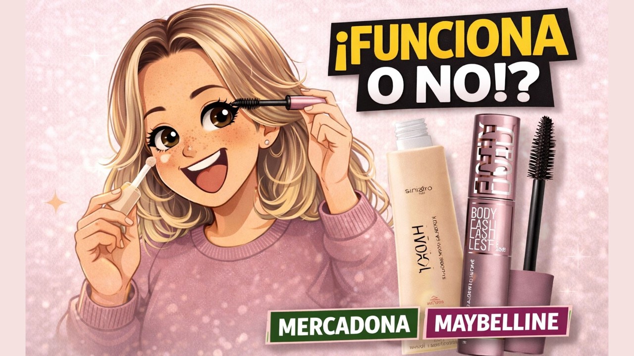 ¿COMPENSAN LA MÁSCARA MAYBELLINE Y EL CORRECTOR DE MERCADONA? #maybelline #mercadona