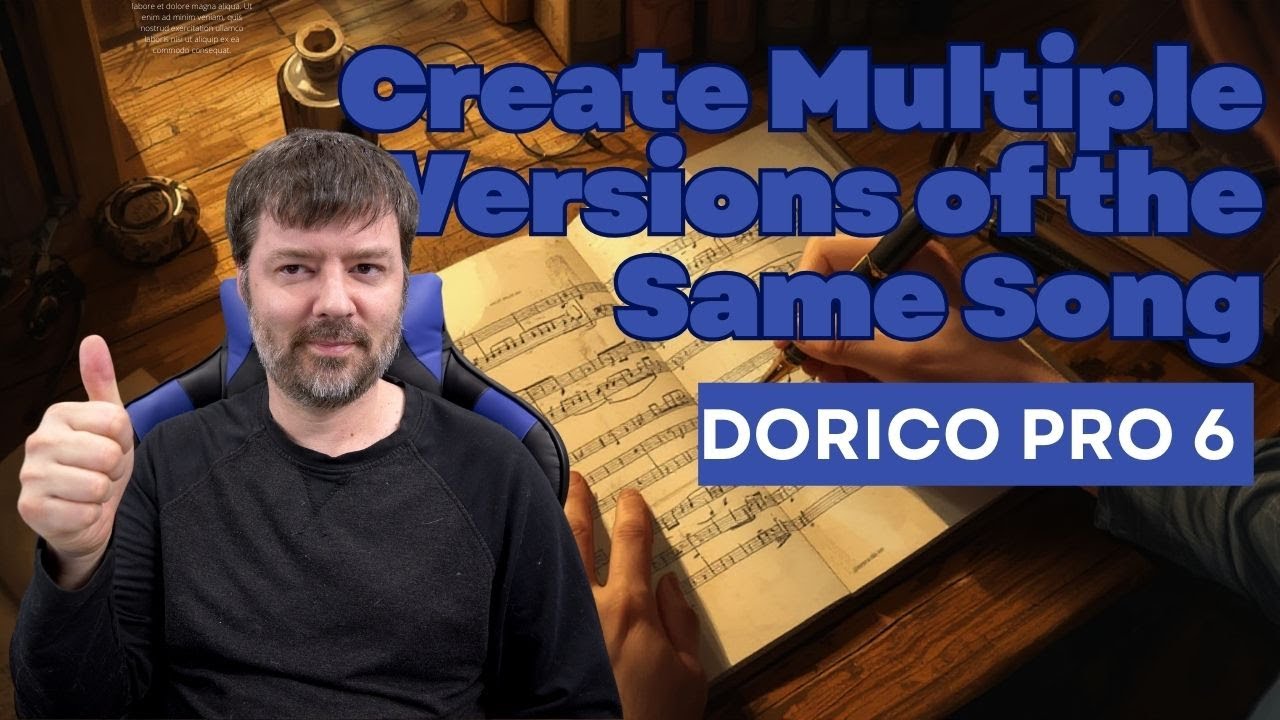 Use flows in Dorico to create different versions of the same piece of music.