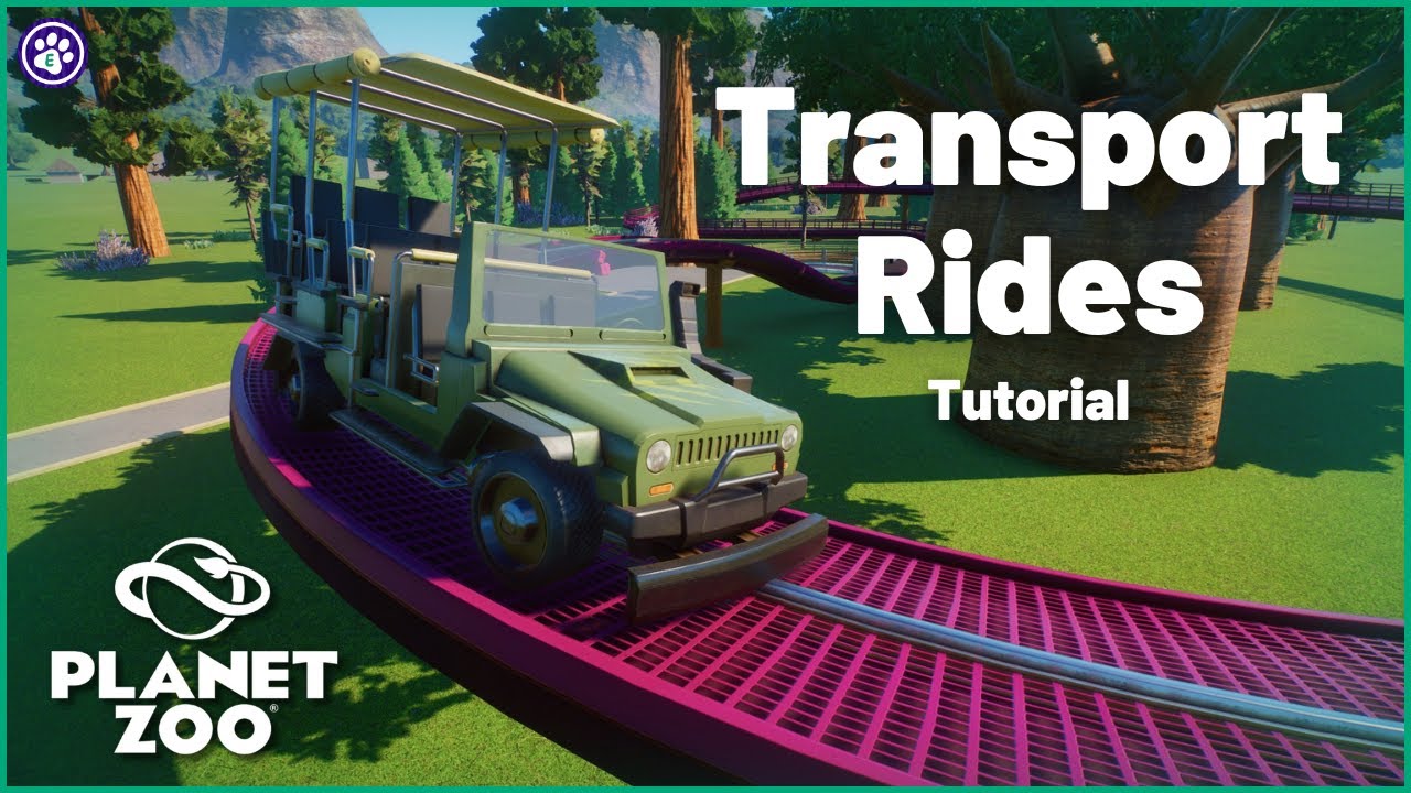 Planet Zoo Transport Rides Tutorial - What You NEED to Know