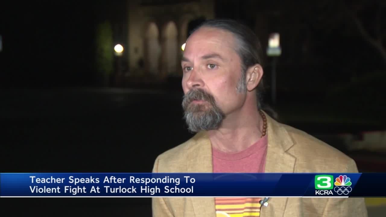 Turlock teacher describes how he stopped a student from stabbing another