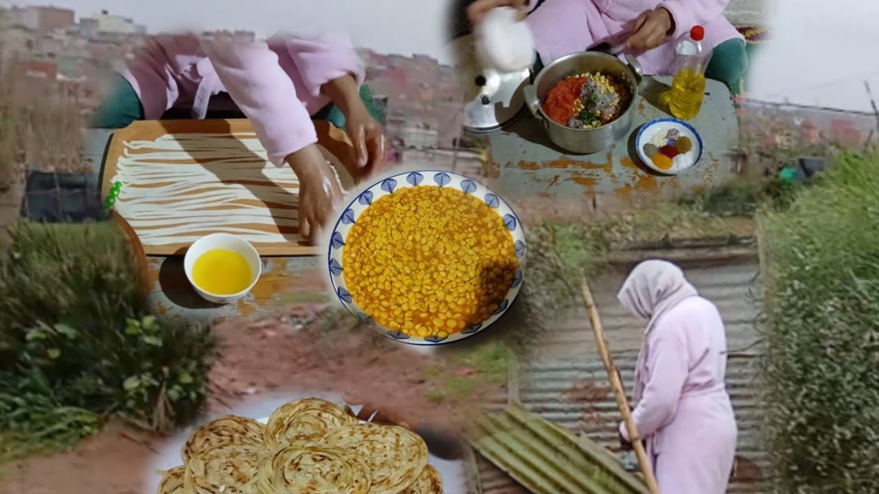 روتين يومي عنشارك معاكم حلى حمص بلا لحم بلا كرعين والملوي تيجي رائع 