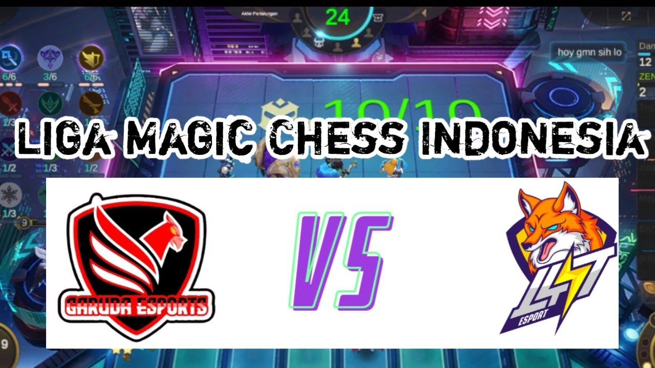 LMCI Week 2 : Match 2 Liga Magic Chess Indonesia 4 vs 4 BO3 Antara Garuda Esport vs L4ST Esport