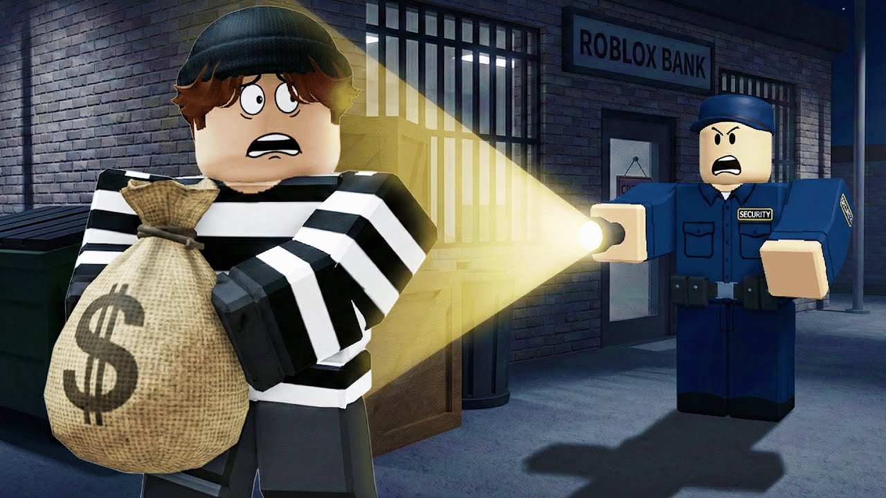 Jag försökte leva som en RÅNARE i Roblox