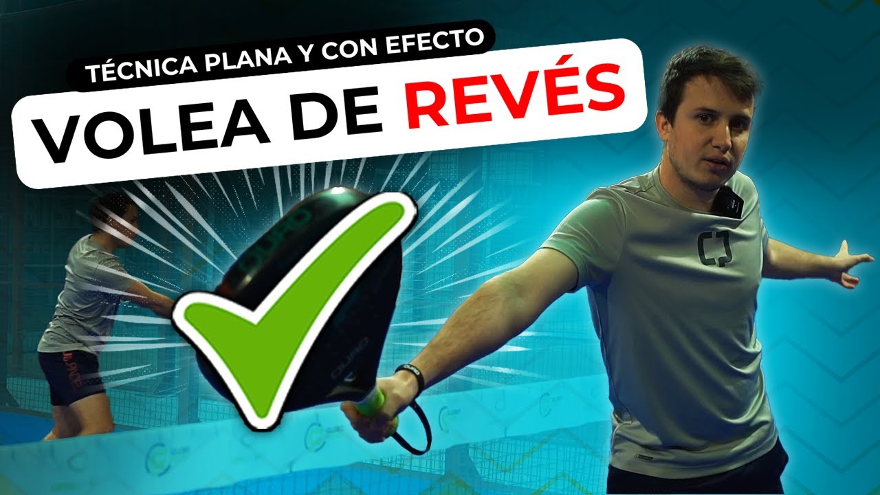 PERFECCIONA la VOLEA de REVÉS 🌟 TÉCNICA COMPLETA 🥎 Adan Ponce | Alto Padel
