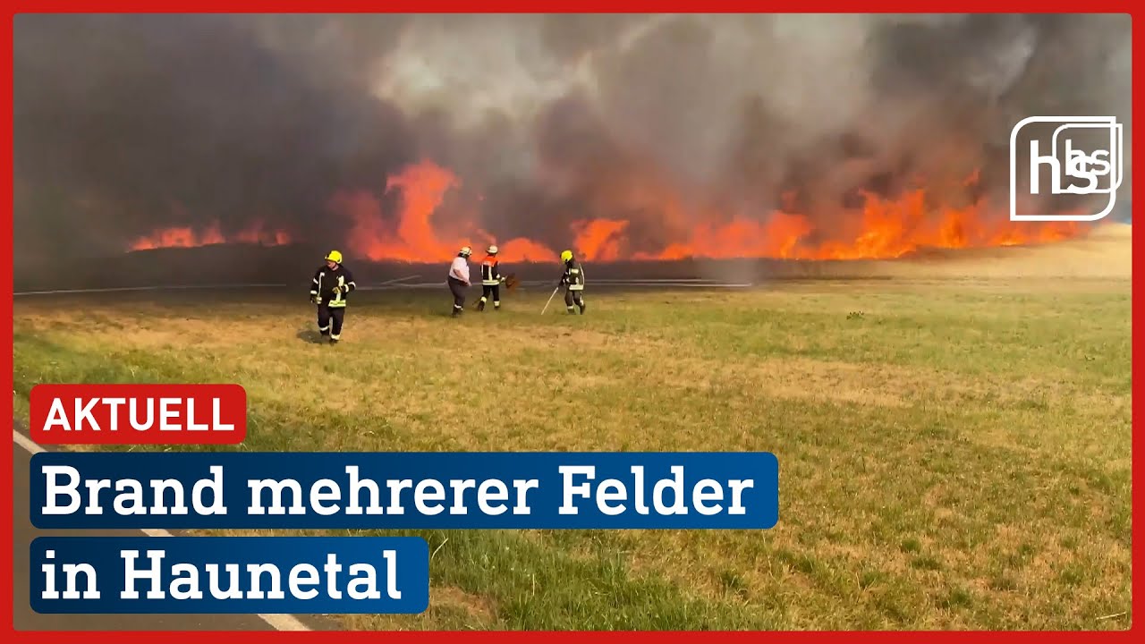 Gefährlicher Großbrand in Haunetal | hessenschau