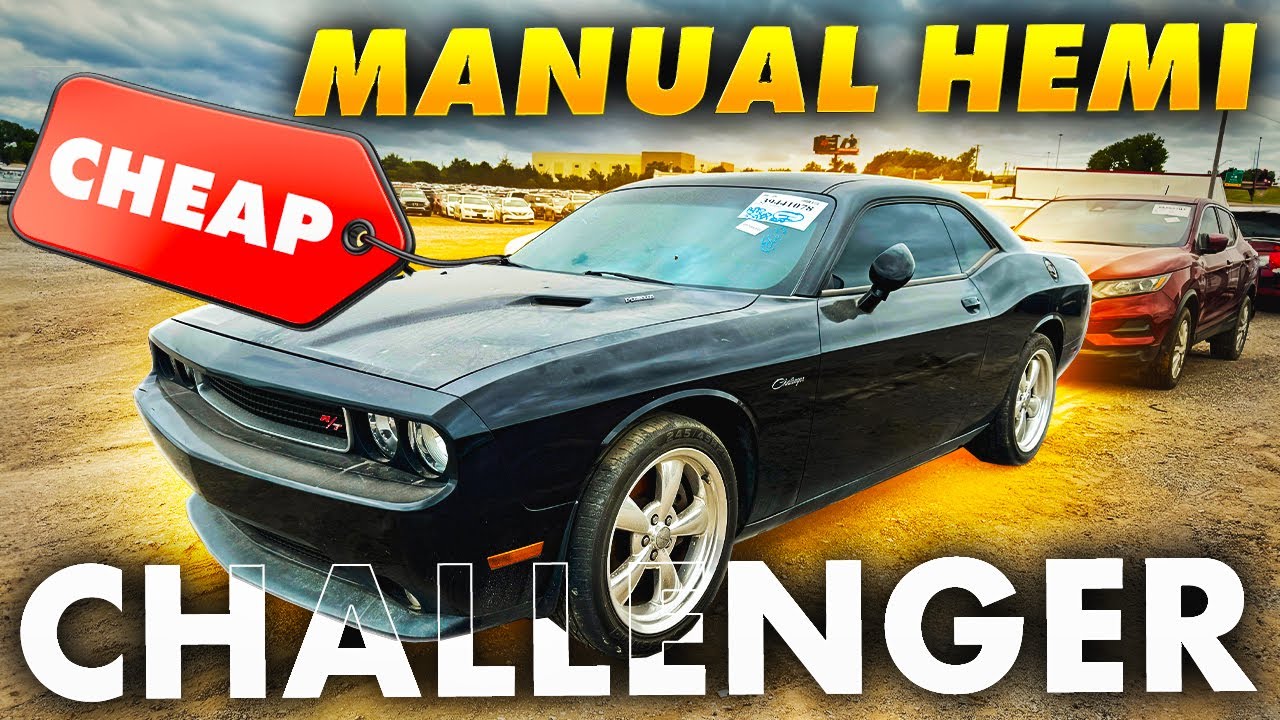 Я нашёл этот Dodge Challenger Hemi с механической коробкой передач на IAA за 3500 долларов! Победа!