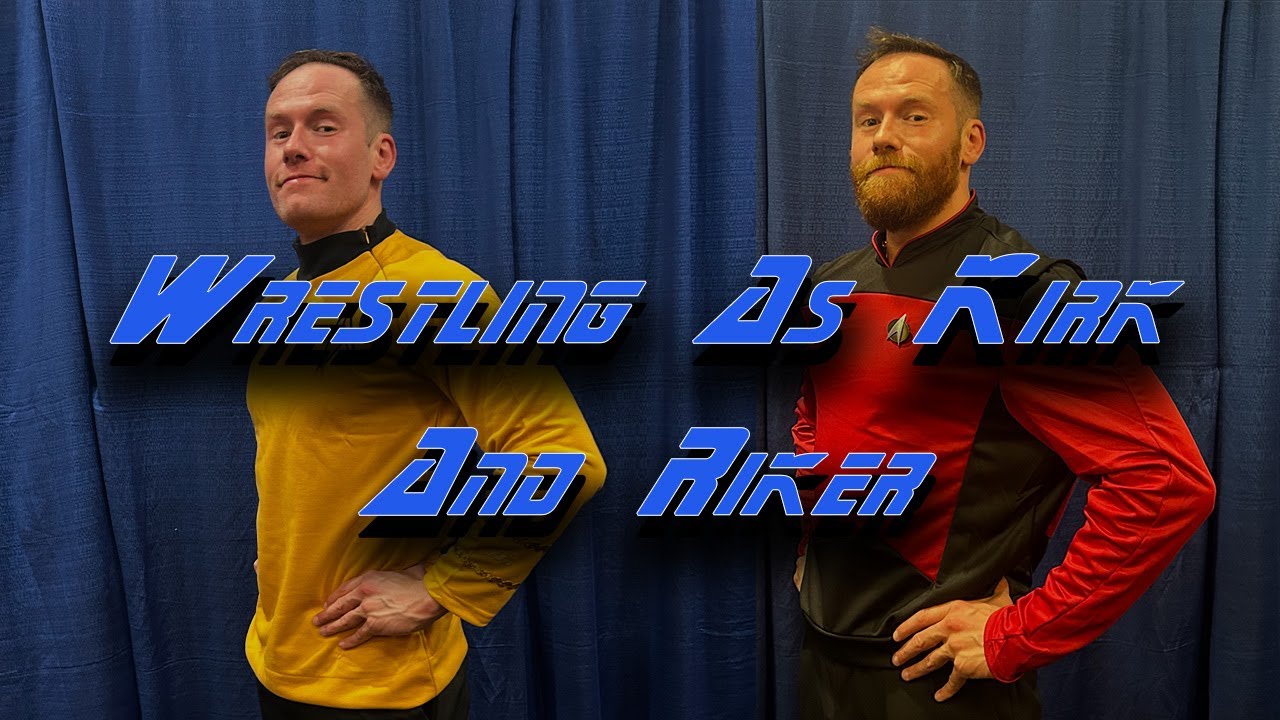Wrestling As Kirk and Riker On The Same Day - Mega Championship Wrestling - ColossalCon 2025