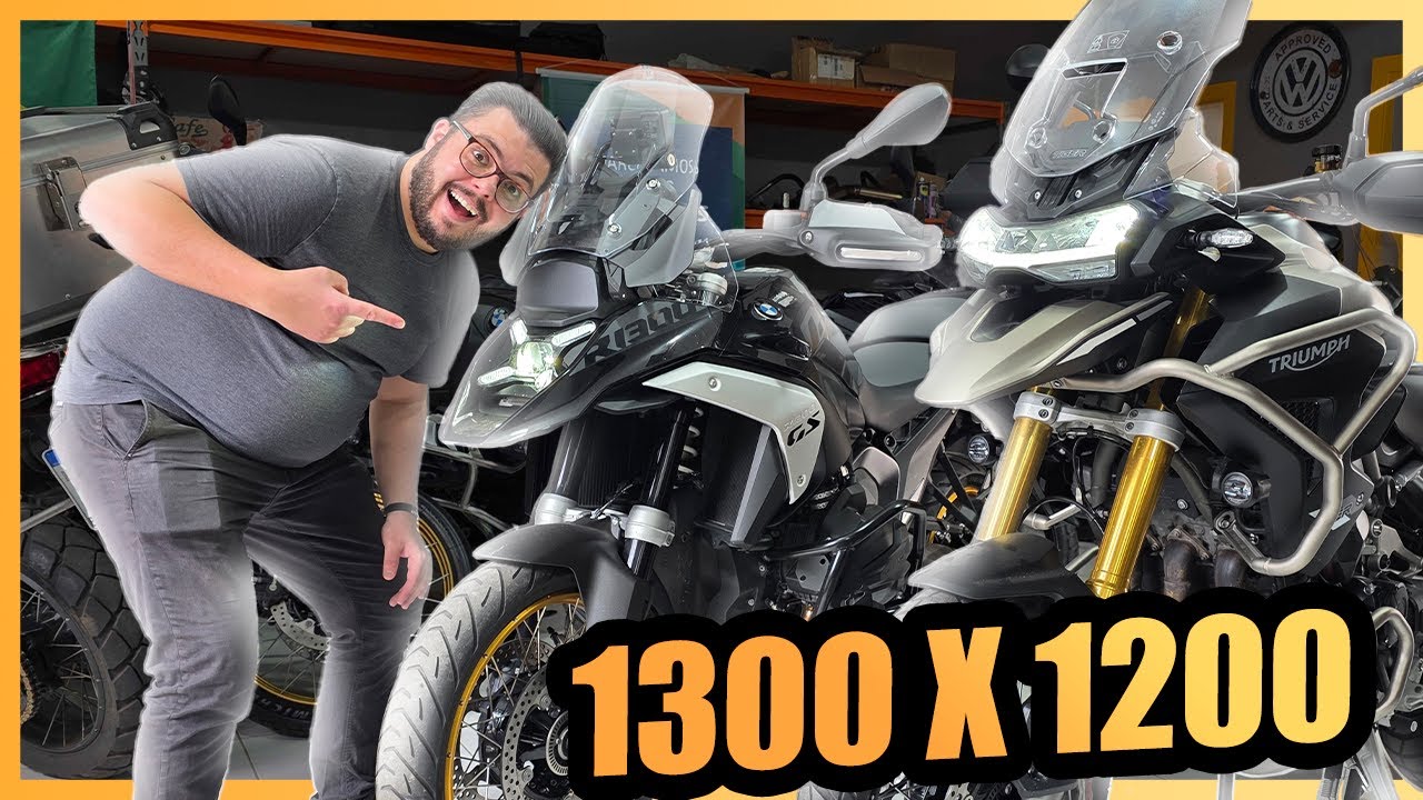 QUAL A MELHOR MOTO PARA VIAGEM? BOTAMOS A TIGER 1200 AO LADO DA BMW R1300GS