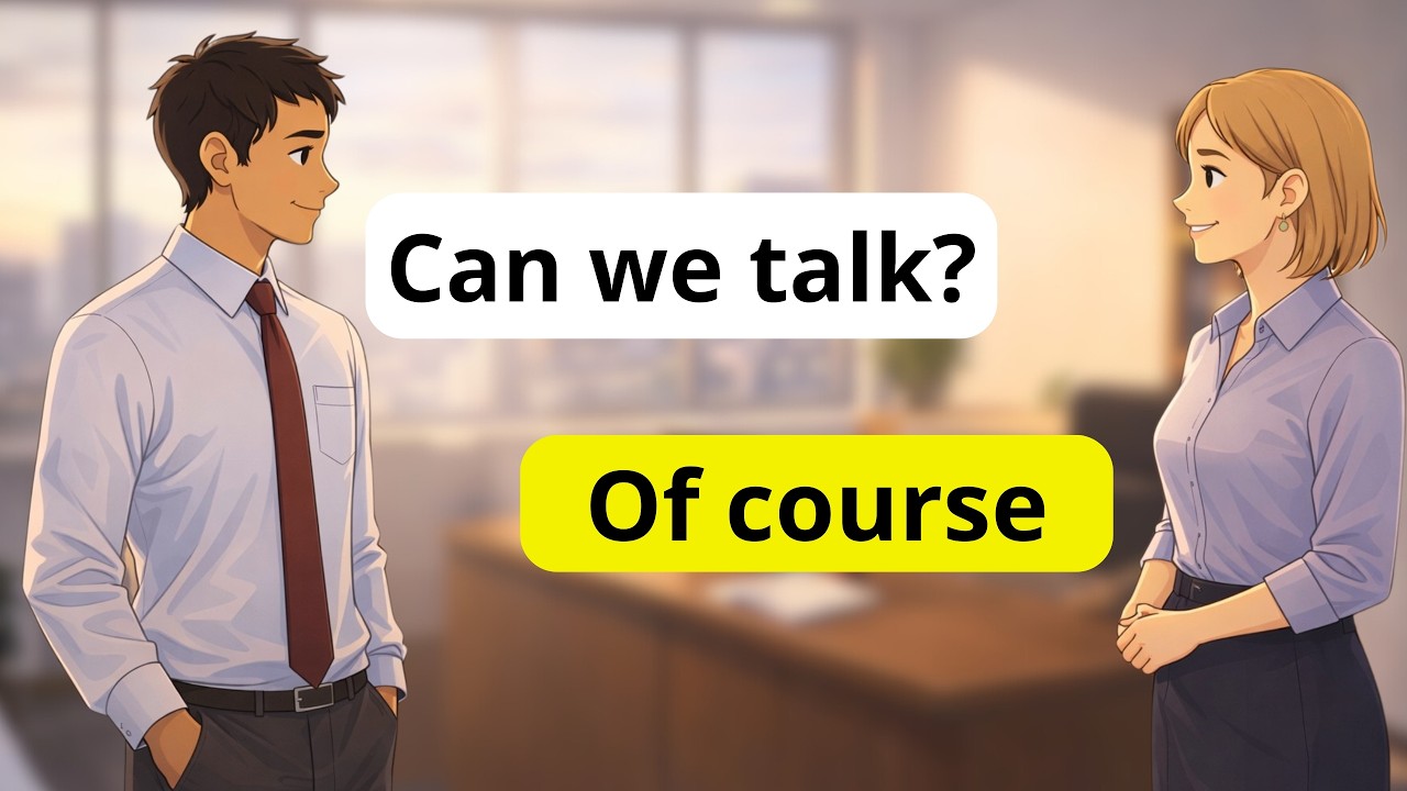 English Conversation Practice | Speaking English at Work | Learn English for Beginners