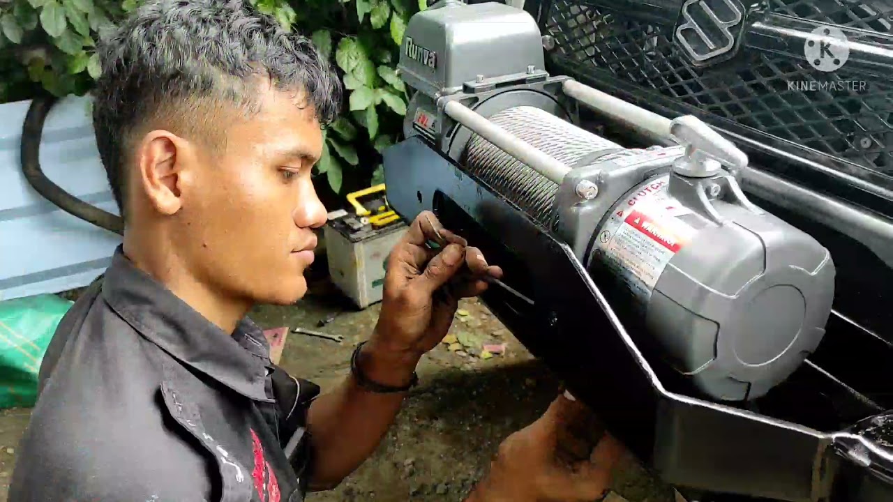 Tutorial winch memasang, memperkuat dan menggunakan
