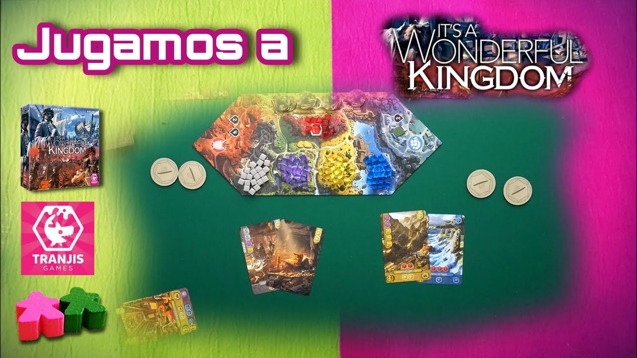 It's a Wonderful Kingdom. Partida a 2 jugadores para recuperar el Reino