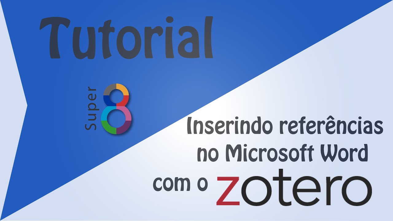 Inserindo referências no Microsoft Word com o Zotero