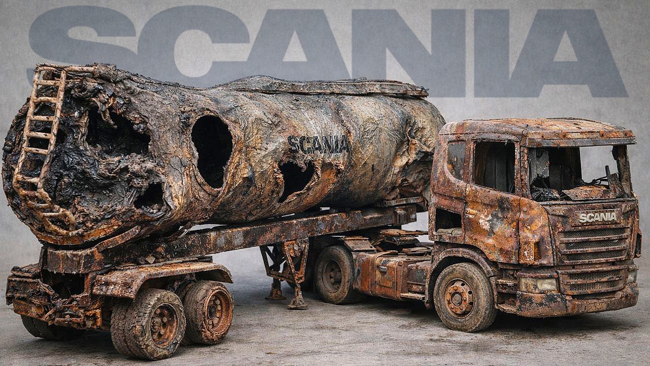 Scania Tanker Truck Restoration | Restore Abandoned Tanker Truck