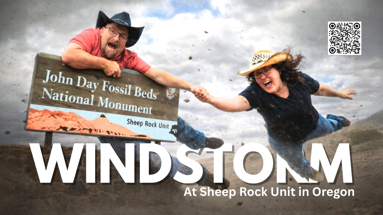 Windy Day Adventure at James Cant Ranch | John Day Fossil Beds National Monument