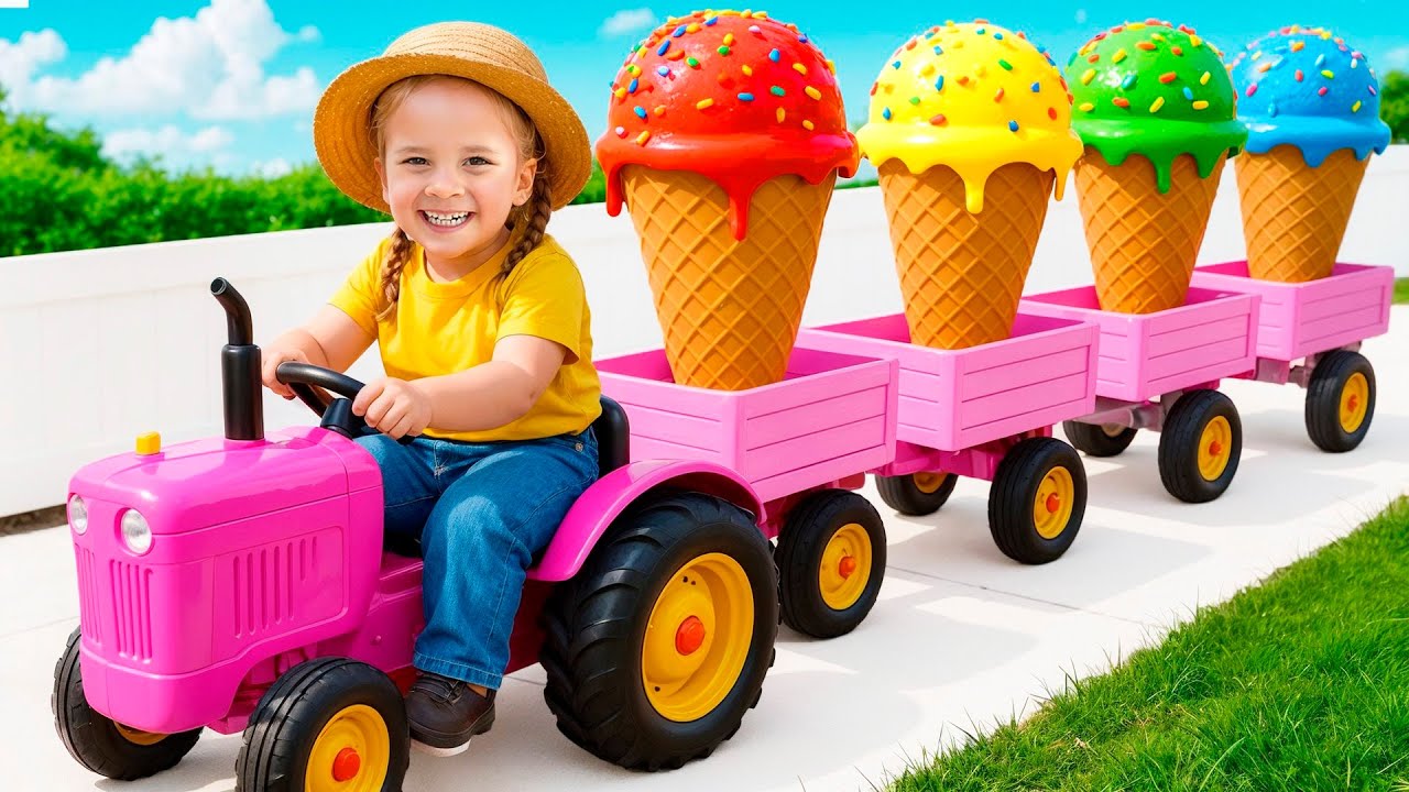 ¡Sorpresa gigante de helados con Maya!