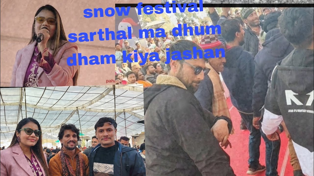 Winter ☃️ festival of sarthal 🌨️||2026||pahadi vlogger51||
