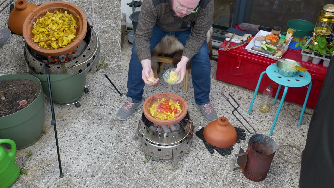 Tajine mit Hähnchen