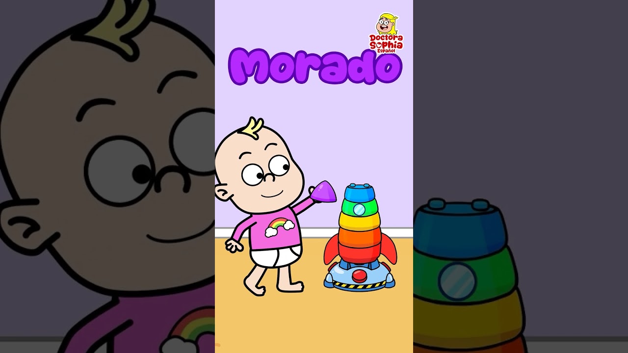 Aprende los Colores para Ni&ntilde;os | Construye un Cohete Arco&iacute;ris | Canciones Infantiles #shorts