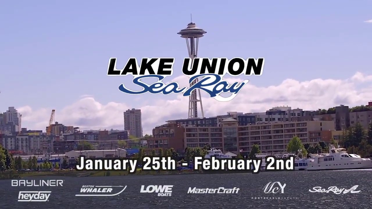 Seattle Boat Show 2019 - Private Viewing with Lake Union Sea Ray