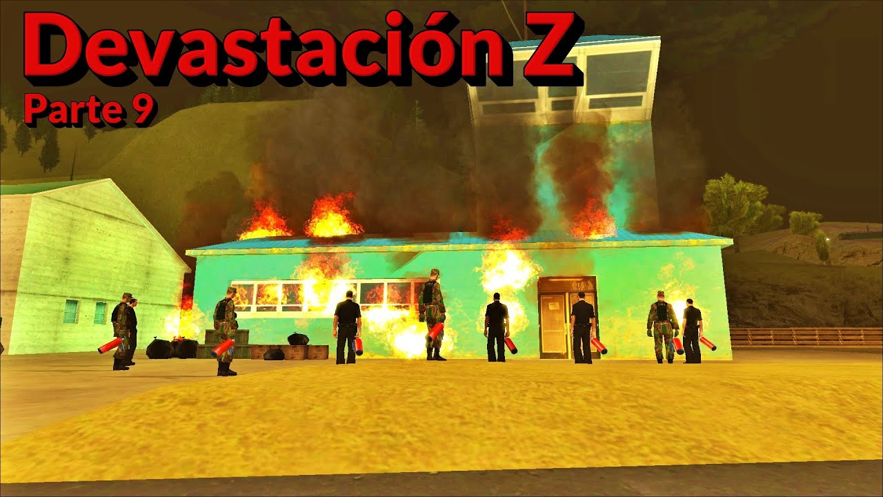 Apocalipsis Zombie: Devastación Z Gta San Andreas Loquendo Parte 9