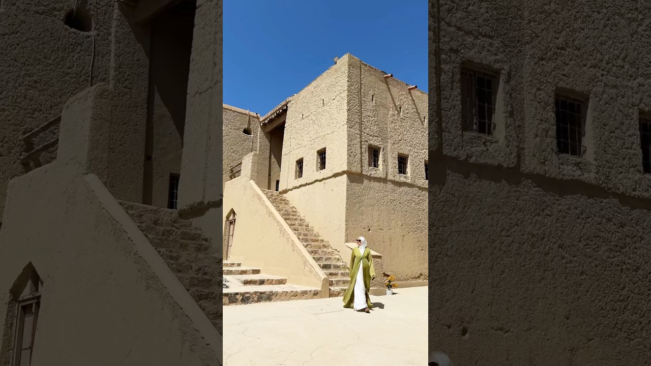 Bahla Fort, Oman🇴🇲UNESCO heritage #shorts #shortsfeed #shortsvideo #oman #bahla #travel #unesco