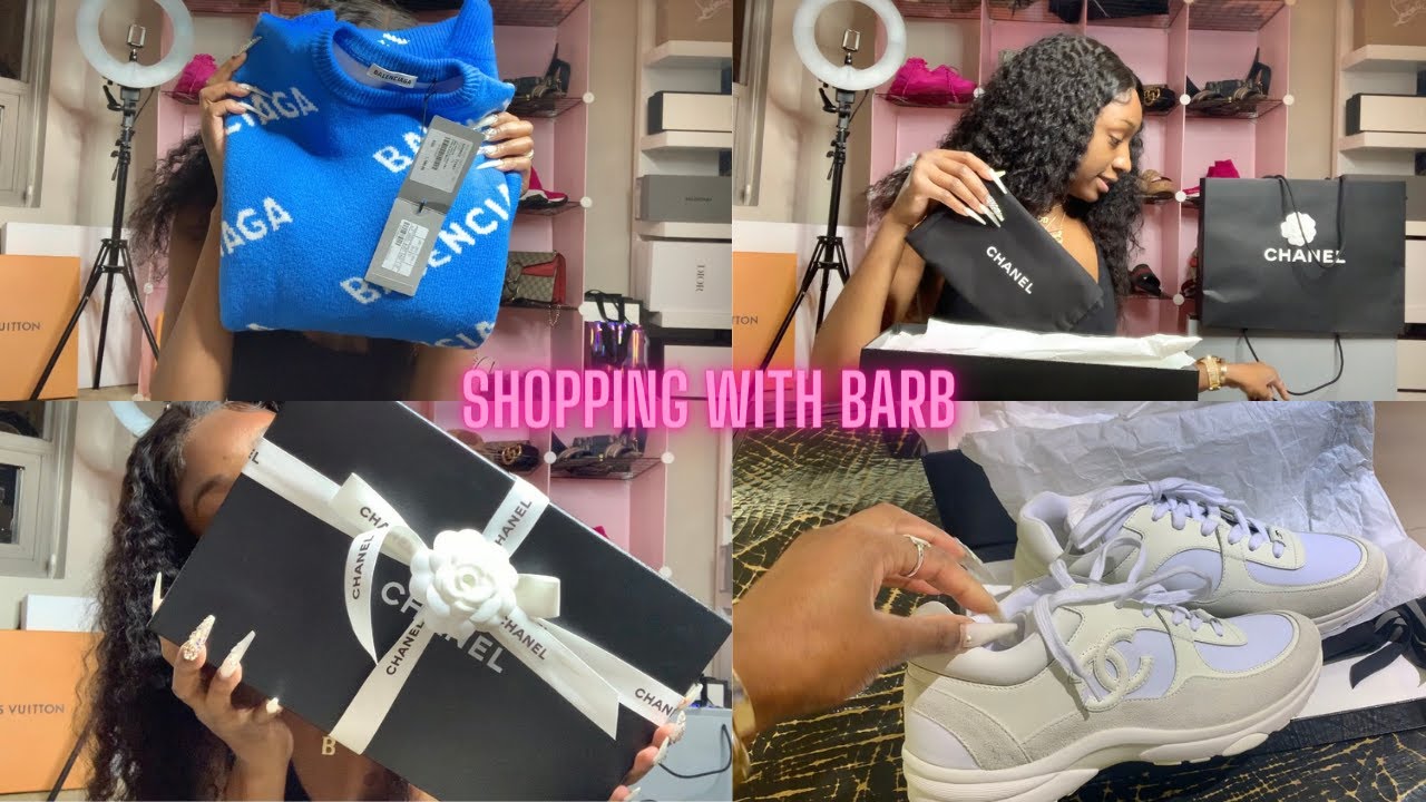 NYE SHOPPING VLOG WITH BARB | FINALLY GOT MY CHANEL SHOES |  + MY CARD GOT DECLINED AGAIN!!😱