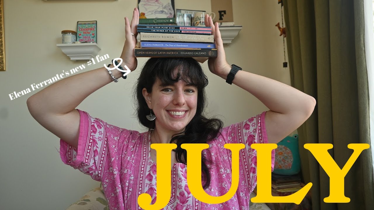 July Wrap Up! My books from the lovely (hot) month of July 🥵
