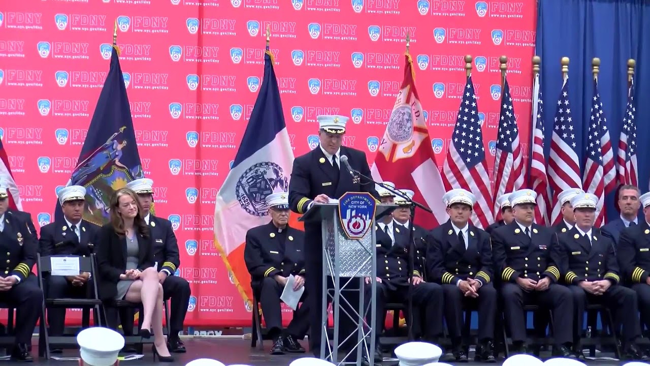 Join us for the FDNY FIre and EMS Officers Promotion Ceremony