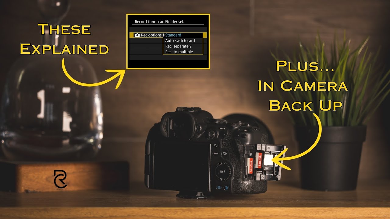 How to Record to both memory cards - Back Up In Camera!