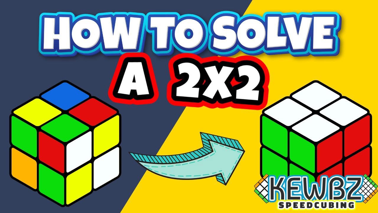 EASY: How To Solve a 2x2 | Beginners Method | KewbzUK