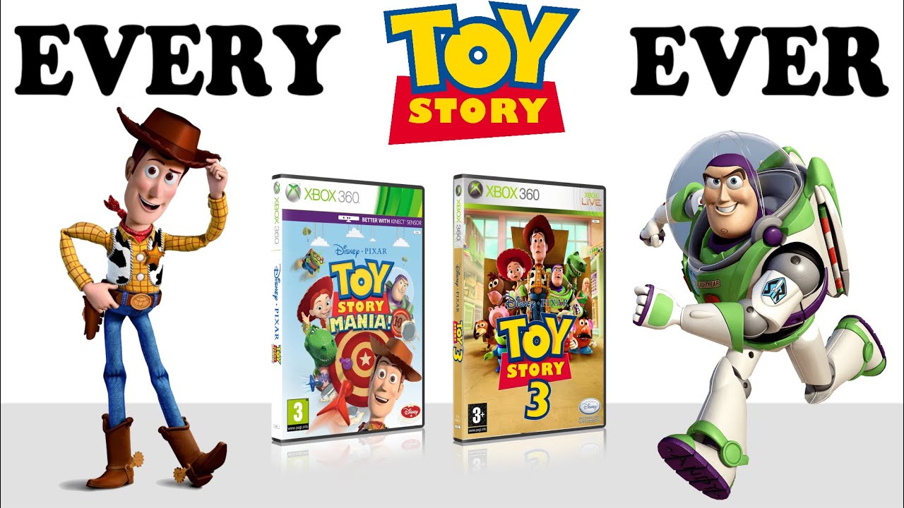 Evolution of Disney Pixar Toy Story Games for XBOX 360 | 2010-2011 (Unboxing + Gameplay)