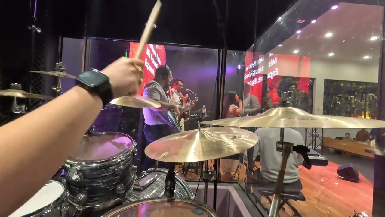 Wait on the LordSong by James Wilson (Spanish) Drum cover