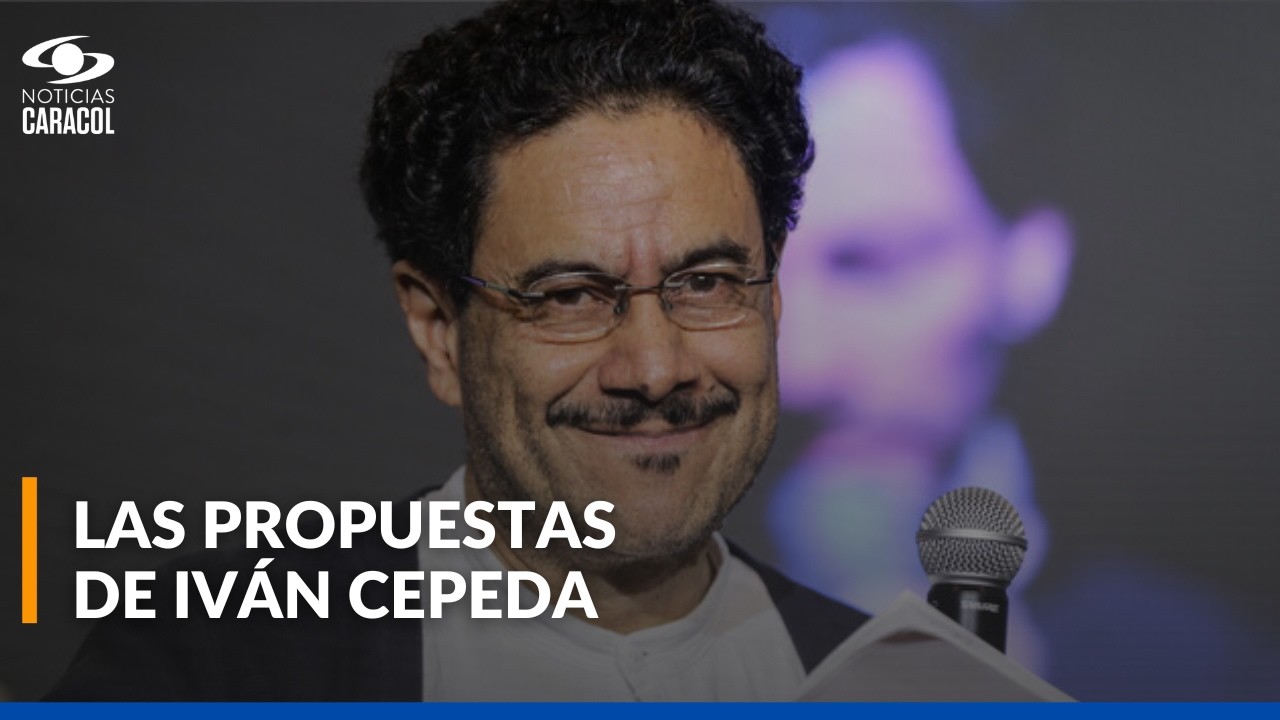 Iván Cepeda, candidato presidencial, presenta sus propuestas en Noticias Caracol