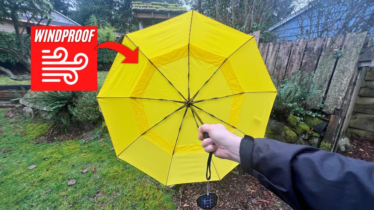 Tired of BROKEN Umbrellas? Meet the Tumella Windproof Umbrella