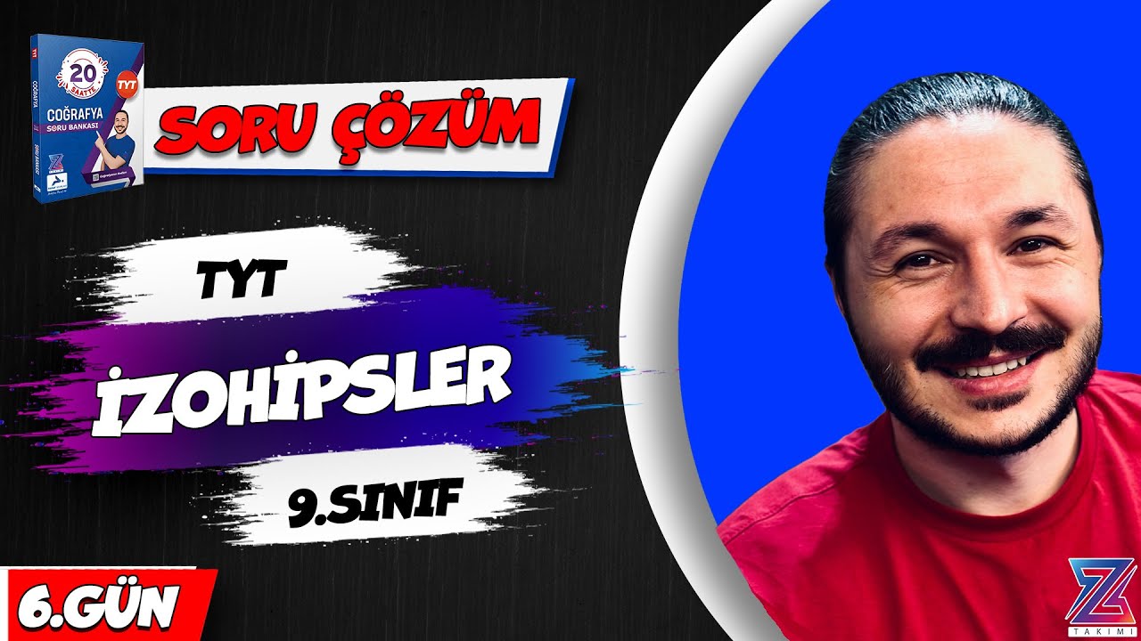 🌍İZOHİPSLER SORU ÇÖZÜMÜ 2025 🔴 TYT COĞRAFYA SORU ÇÖZÜMÜ
