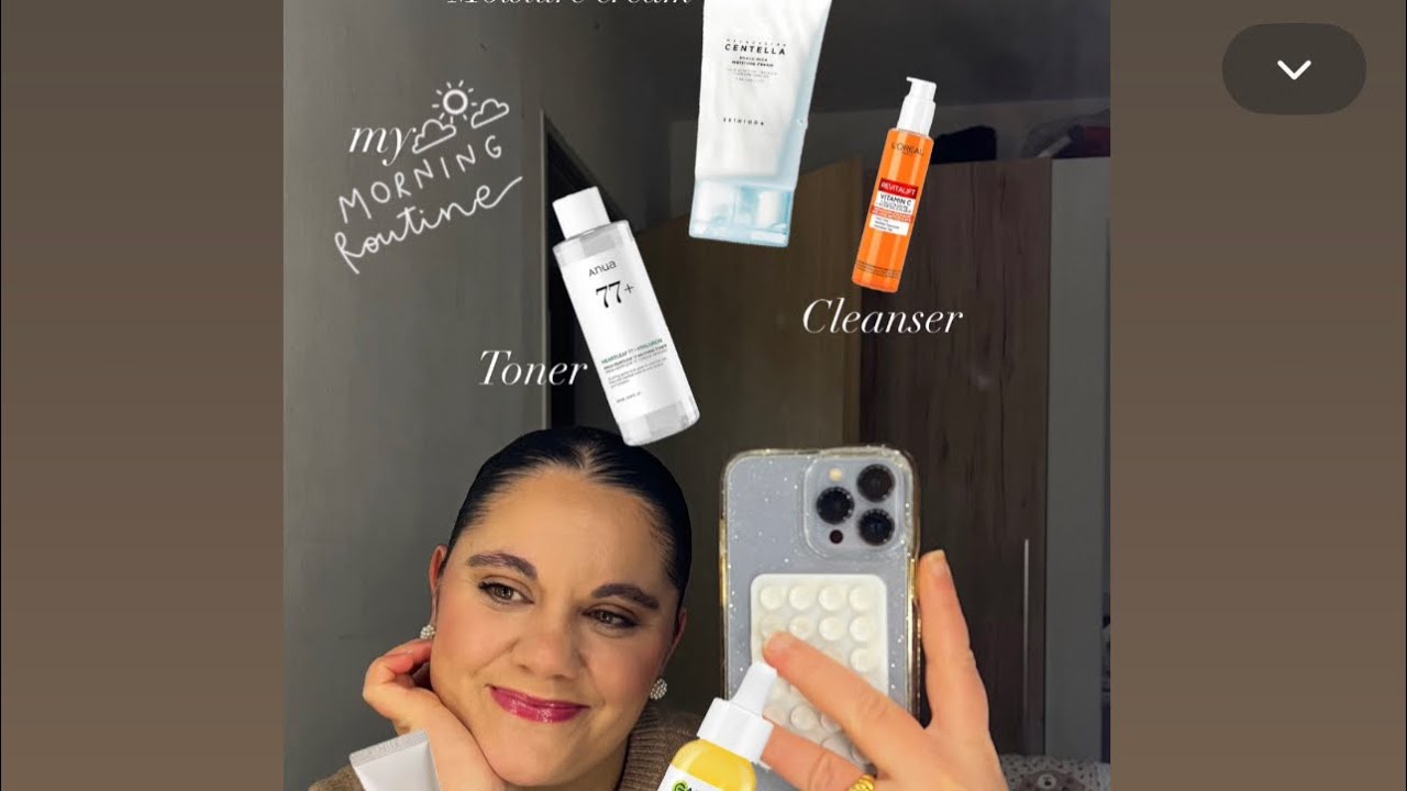 Morning Skincare||Η δική μου ρουτίνα🫧🌸#skincare 