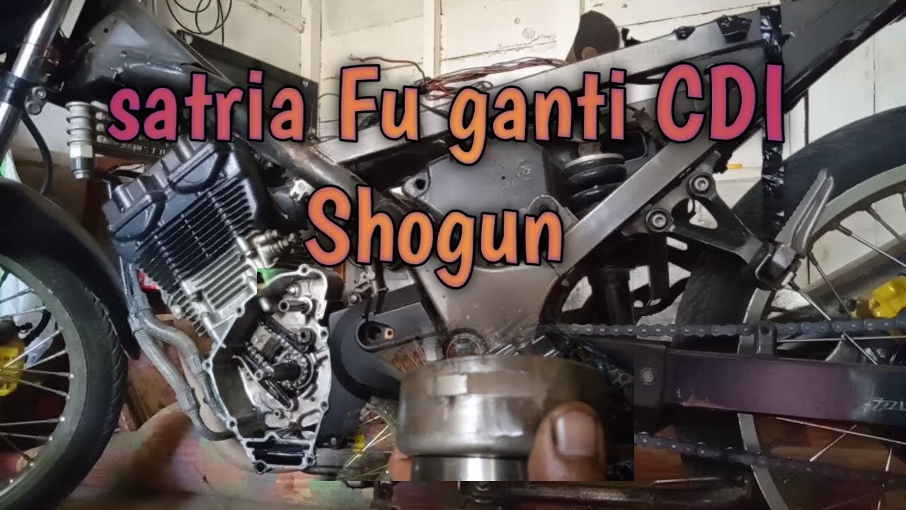 Satria Fu ganti CDI pake Shogun 125