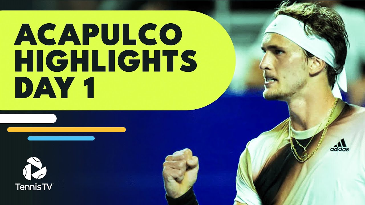 The Three Longest Matches in Acapulco History! | Acapulco 2022 Day 1 Highlights